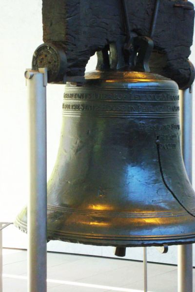 La fameuse cloche à Philadelphie