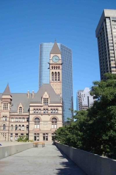 Un bâtiment public à Toronto